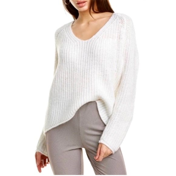 rag & bone Wool Blend Joseph Long Sleeves Sweater - Picture 3 of 15